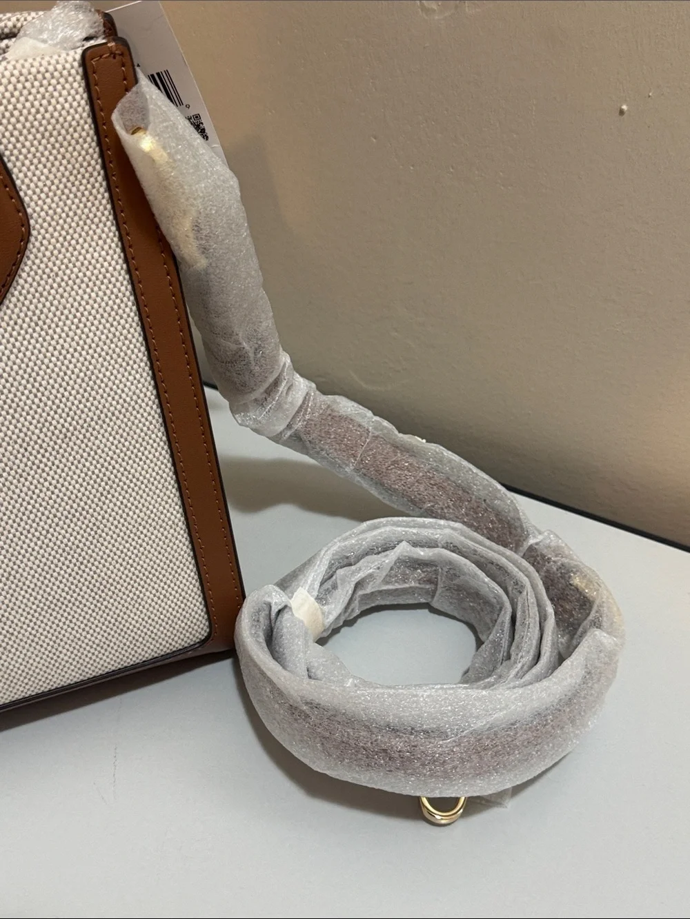 NEW✨NEW✨Kate Spade Ellie Small Tote Warm Gingerbread Canvas Satchel